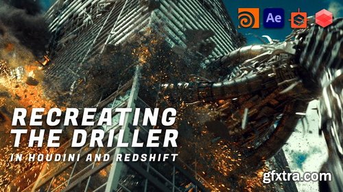 Double Jump Academy - Recreating the Driller Scene in Houdini and Redshift Double Jump Academy - Recreating the Driller Scene in Houdini and Redshift