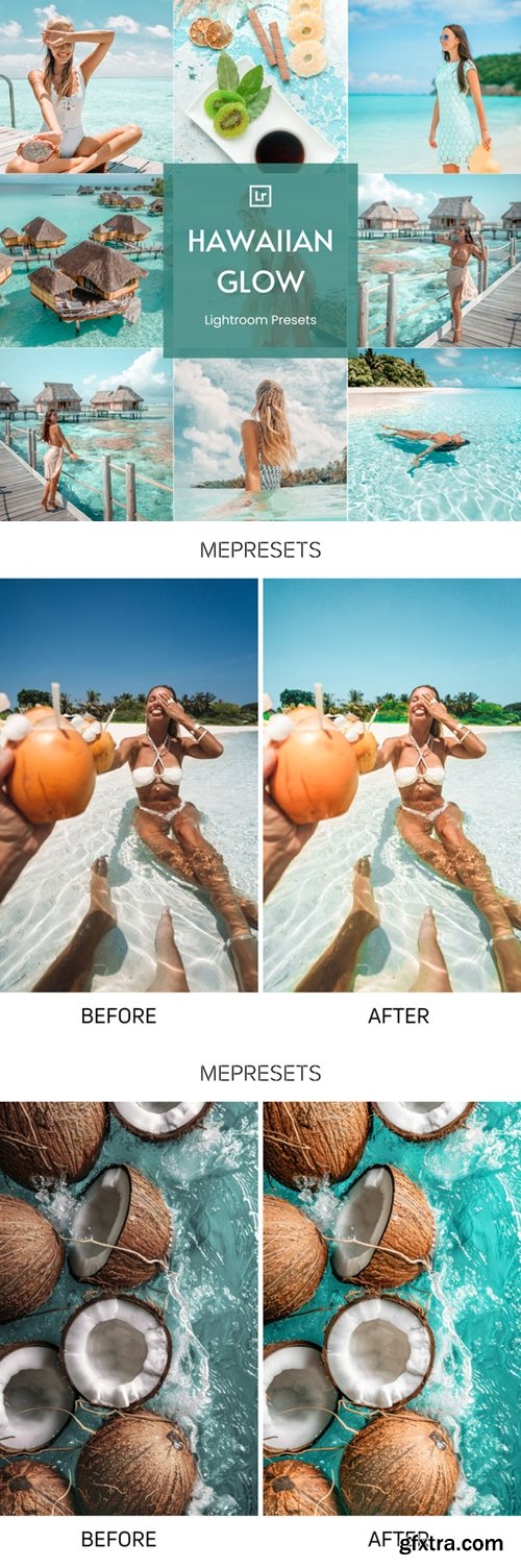 Me Presets - Hawaiian Glow Lightroom Presets Me Presets - Hawaiian Glow Lightroom Presets