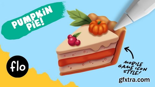 Art With Flo - VIDEO TUTORIAL: Pumpkin Pie