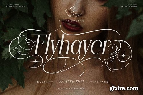 CreativeMarket - Flyhayer Typeface