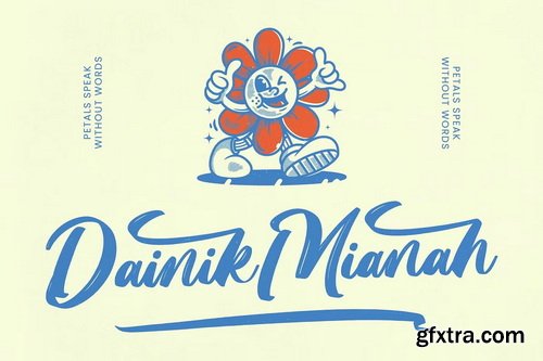 CreativeMarket - Skanika Bold Handwritten Font