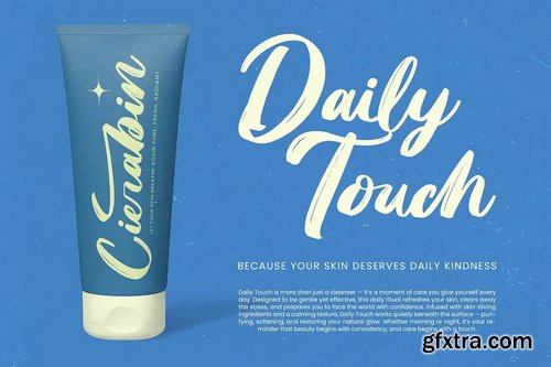 CreativeMarket - Skanika Bold Handwritten Font