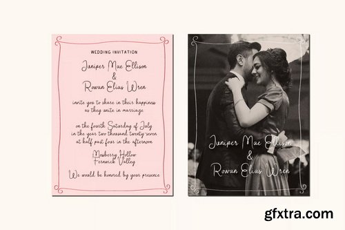 Whimsy Smile Quirky Handwritten Script Font