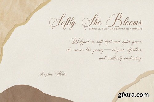 Soralize A Modern Calligraphy Font