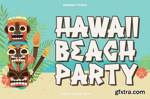 CreativeMarket - Gheomera Display Font