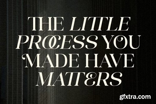 CreativeMarket - Dinner Grope Classy Display Serif