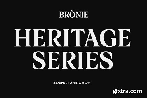 CreativeMarket - Bronie Classic Serif