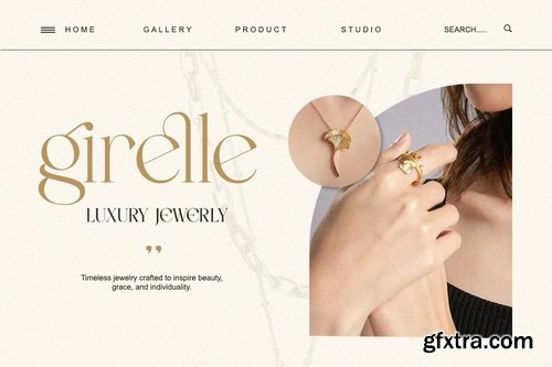 CreativeMarket - Evolaine Modern Elegant Minimalist