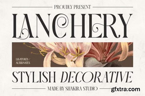 CreativeMarket - Lanchery Elegant Luxury Stylish