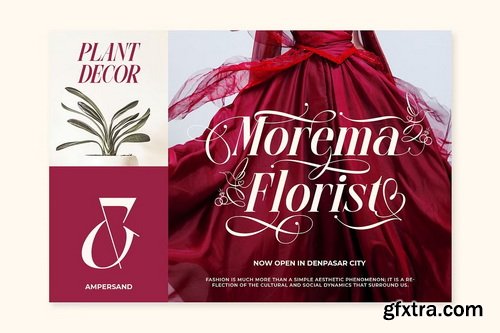 CreativeMarket - Glow More Typeface