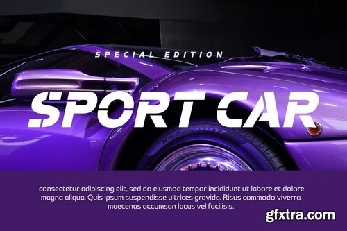 CreativeMarket - Potel Stencil Font