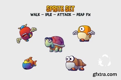 Craftpix - Chibi Monsters 2D Asset Pack