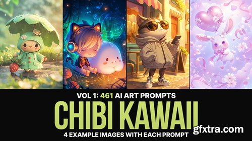 461 Ai Art Prompts & Images For Chibi Kawaii