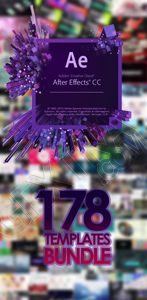 After Effects Templates Bundle #1, 178xAEP After Effects Templates Bundle #1, 178xAEP