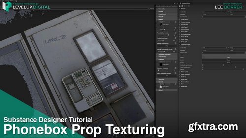 Gumroad - Levelup.Digital - Prop Texturing in Substance Designer | Lee Borrer