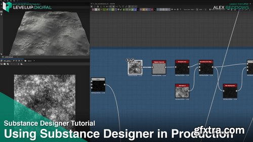 Gumroad - Levelup.Digital - Using Substance Designer in Production | Alex Beddows