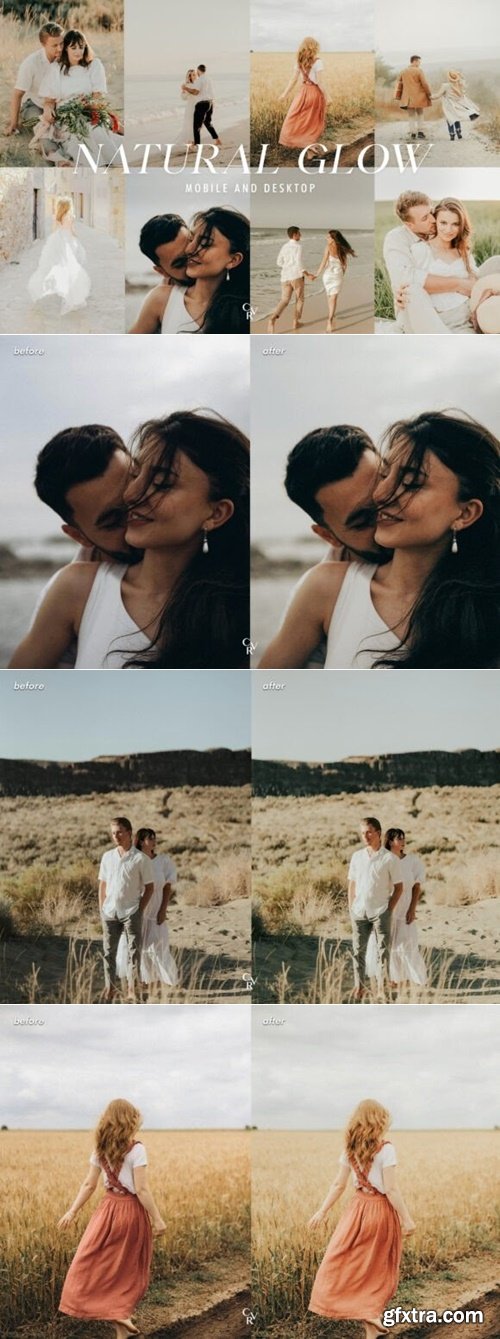 CVRPresets - Natural Light Glow Lightroom Presets