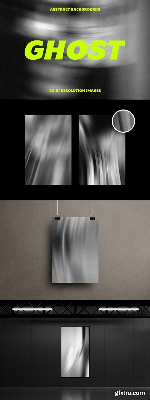 Pixelbuddha - Ghost Abstract Backgrounds 4927