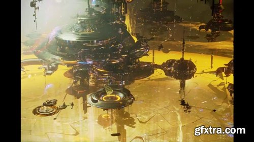 Artstation - Rui Huang - Holy City (圣城)