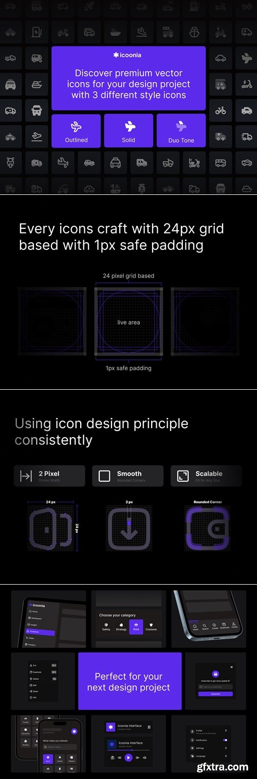 Icoonia - Transportation Icon Pack