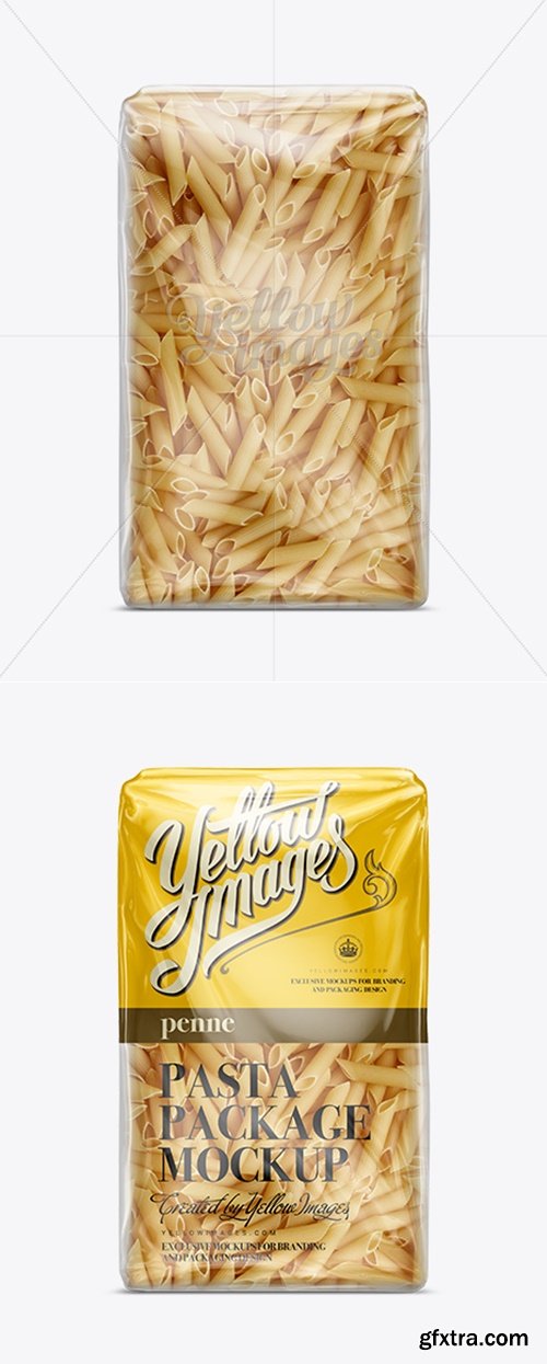 YellowImages - Penne Rigate Package Mockup 11450
