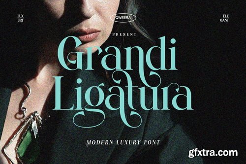 CreativeMarket - Grandi Ligatura Modern Luxury Font