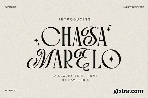 CreativeMarket - Chasa Marelo Luxury Branding Font