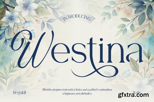 CreativeMarket - Westina Serif Font