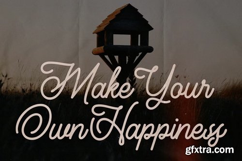 CreativeMarket - Headtrec Monoline Vintage Font