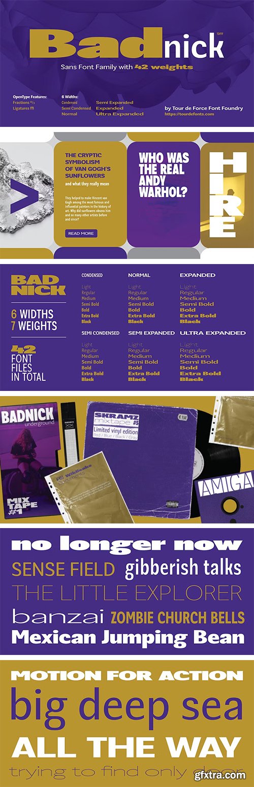 MyFonts - Badnick Font Family 42xOTF MyFonts - Badnick Font Family 42xOTF