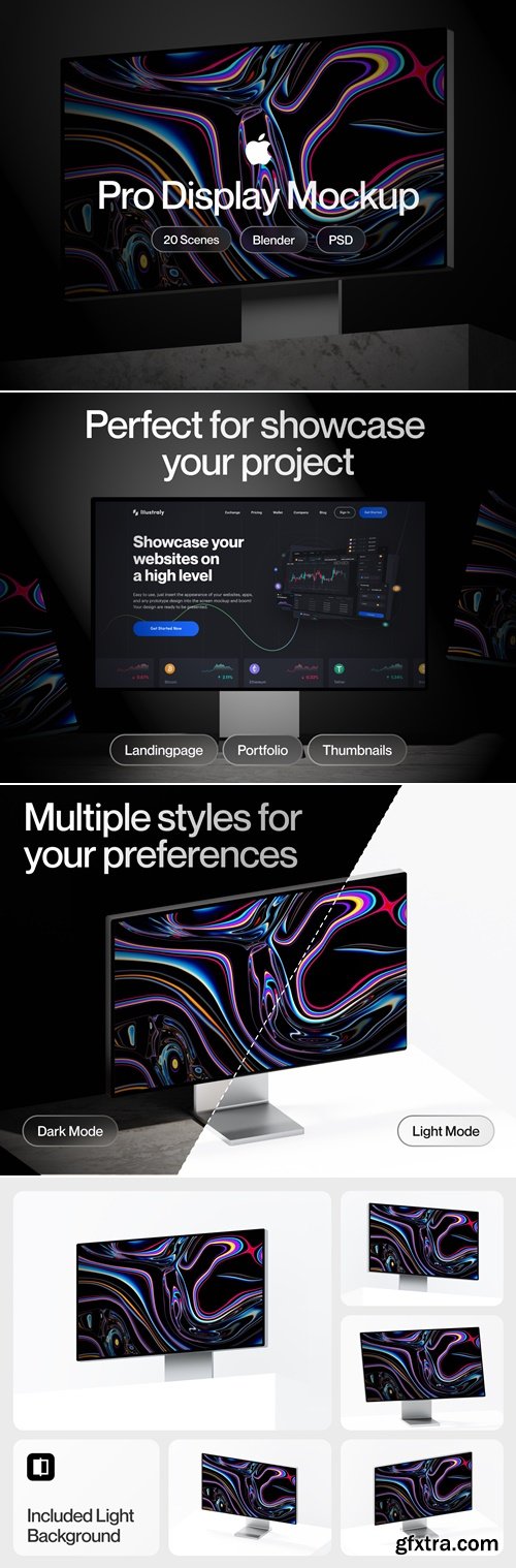 Apple Pro Display XDR Mockup