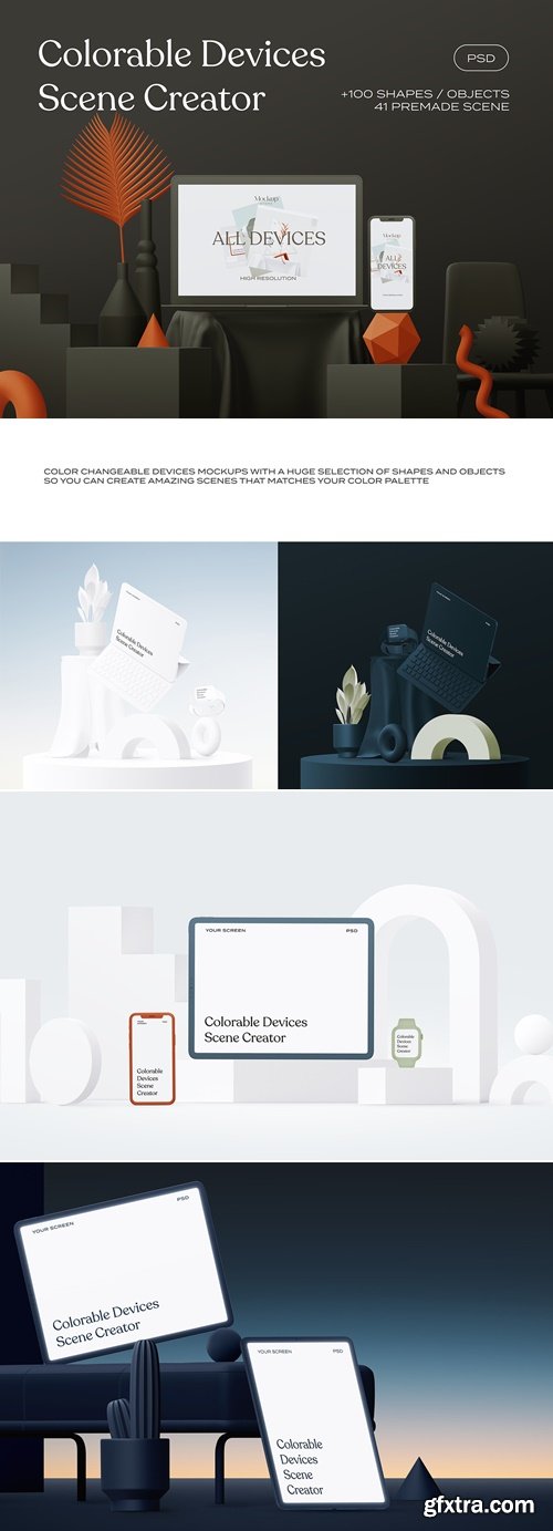 CreativeMarket - Colorable Devices Scene Creator 5330431 CreativeMarket - Colorable Devices Scene Creator 5330431