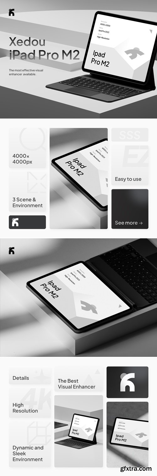 Xedou - Ipad Pro Mockup M2