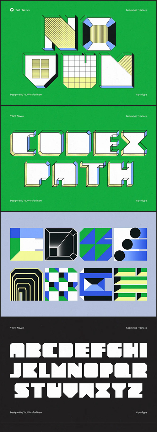 Novum Font Family YWFT 4xOTF Novum Font Family YWFT 4xOTF