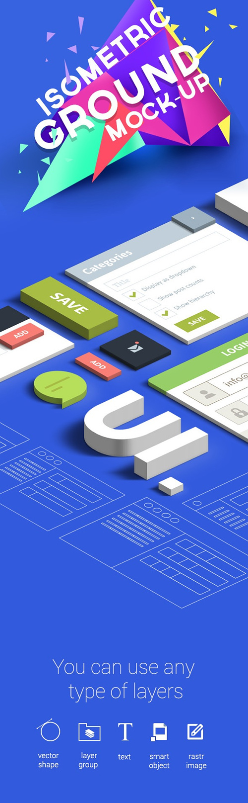 Isometric Ground Mock-UP Actions 11171437 Isometric Ground Mock-UP Actions 11171437