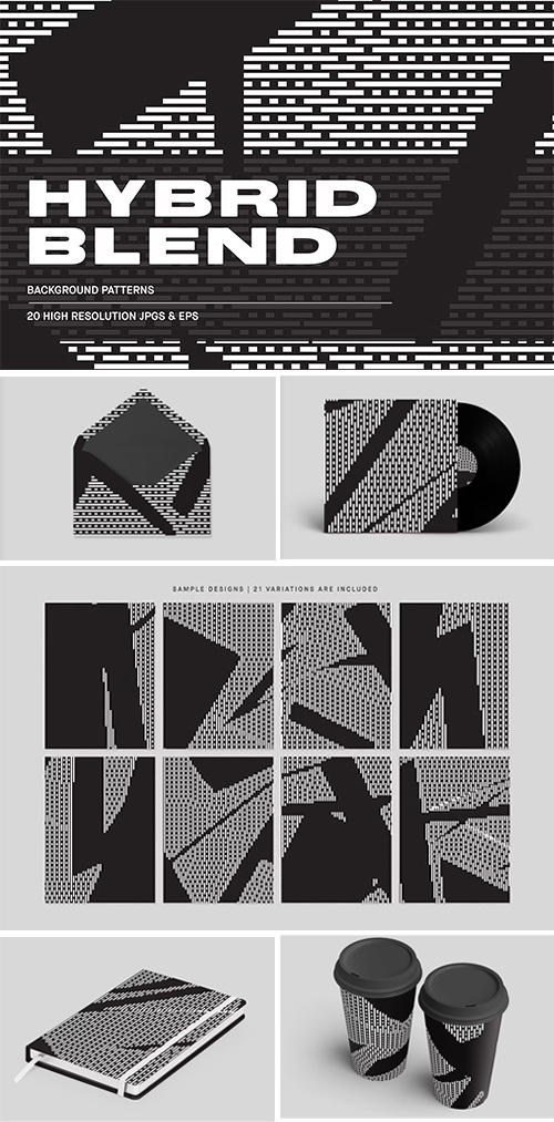 Hybrid Blend - Abstract Background Patterns 20xEPS 2632789 Hybrid Blend - Abstract Background Patterns 20xEPS 2632789