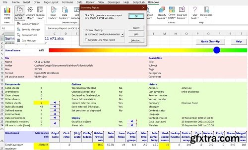 Rainbow Analyst add-in Professional 25.12.0 Rainbow Analyst add-in Professional 25.12.0