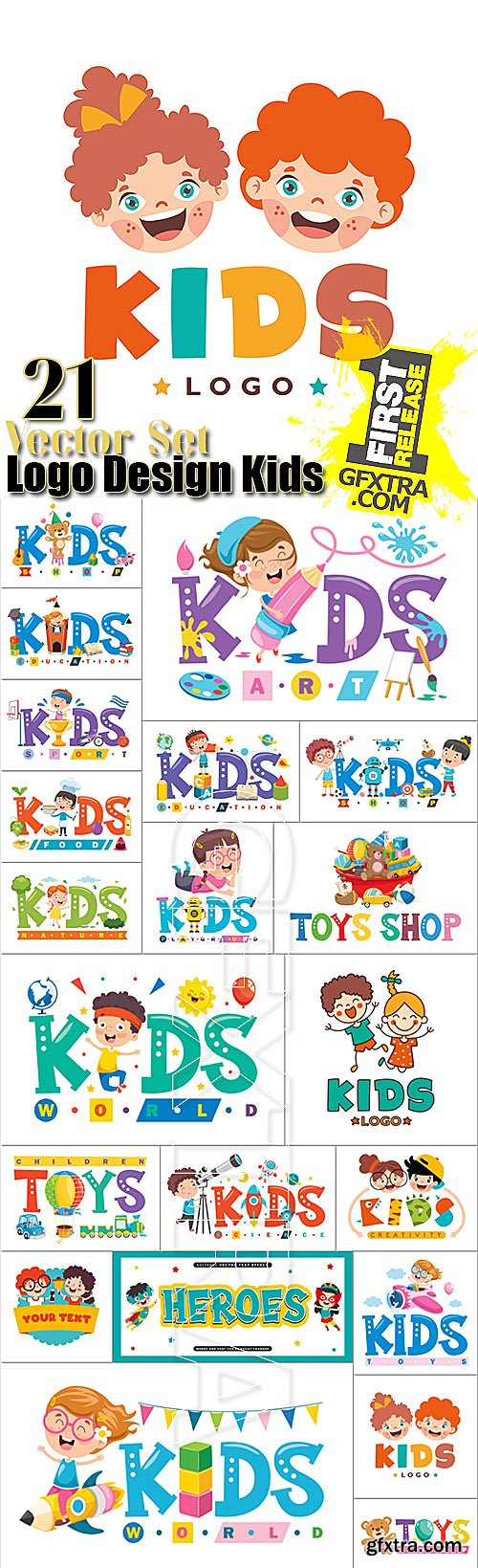21 Logo Design For Kids Art 21 Logo Design For Kids Art