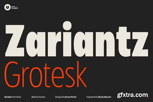 CreativeMarket - Zariantz Grotesk Variable