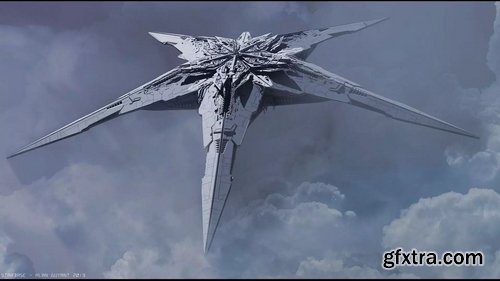 CGTtrader - Starbase golden star 3D model