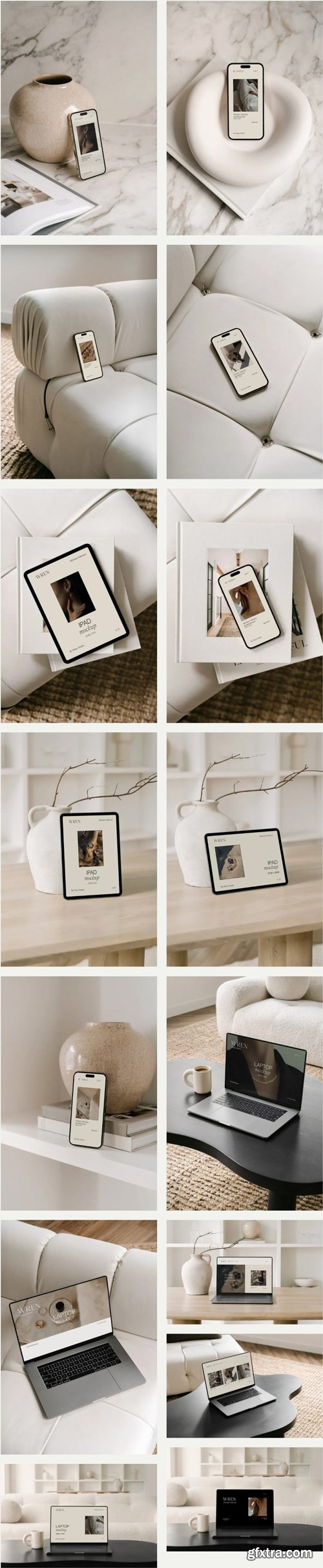 Moyo Studio - Wren Device Mockup Bundle Moyo Studio - Wren Device Mockup Bundle