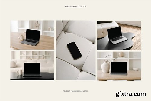 Moyo Studio - Wren Device Mockup Bundle Moyo Studio - Wren Device Mockup Bundle