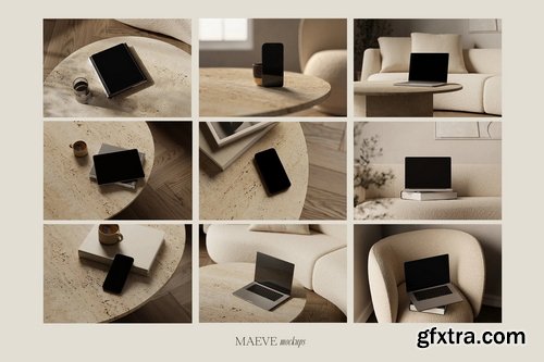 Moyo Studio - Maeve Device Mockup Bundle Moyo Studio - Maeve Device Mockup Bundle