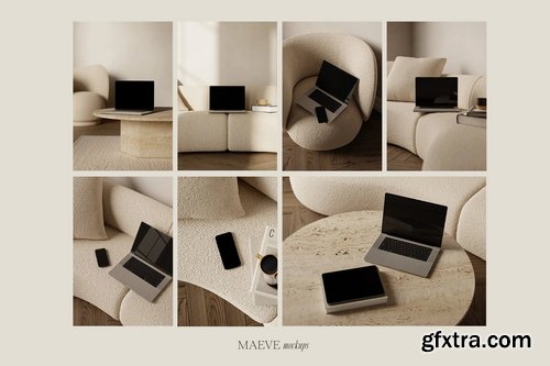 Moyo Studio - Maeve Device Mockup Bundle Moyo Studio - Maeve Device Mockup Bundle