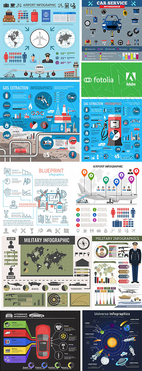 Infographics Mix 22xEPS