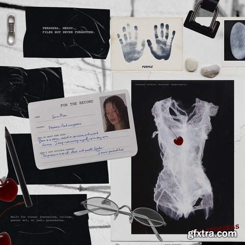 CreativeMarket - CASE No.X: Collage Pack - 291669332 CreativeMarket - CASE No.X: Collage Pack - 291669332