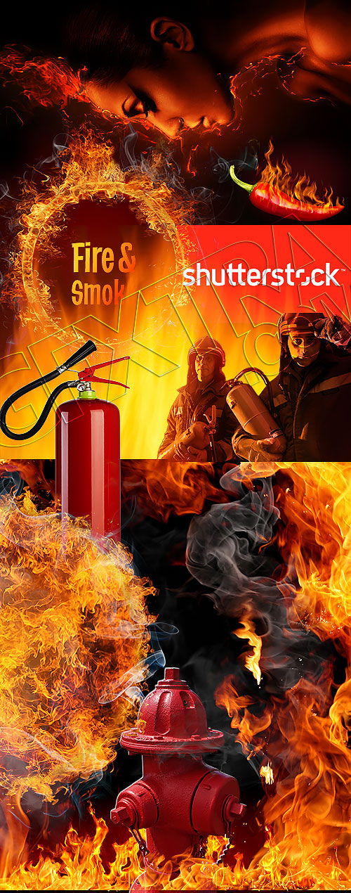 Fire & Smoke #1 25xJPG