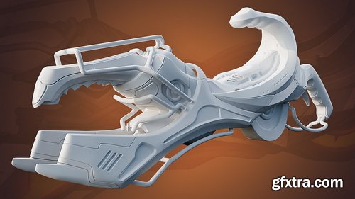 CGCookie - Hard Surface Sculpting and Retopology