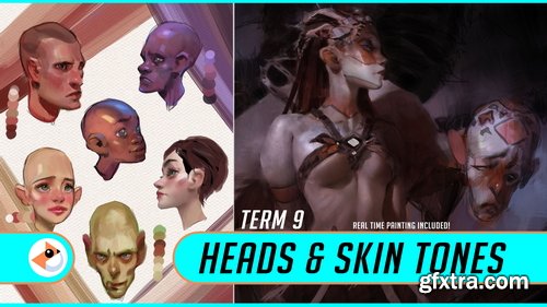 Gumroad - Heads & Skin Tones (+ Full Real Time Painting)