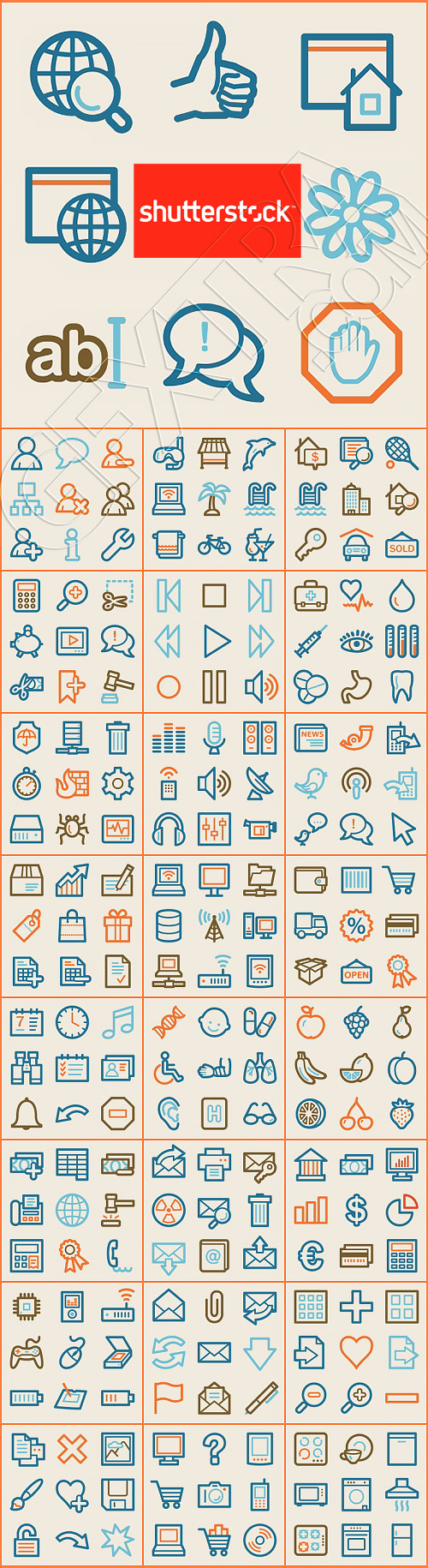 Web Icons #2, 25xEPS